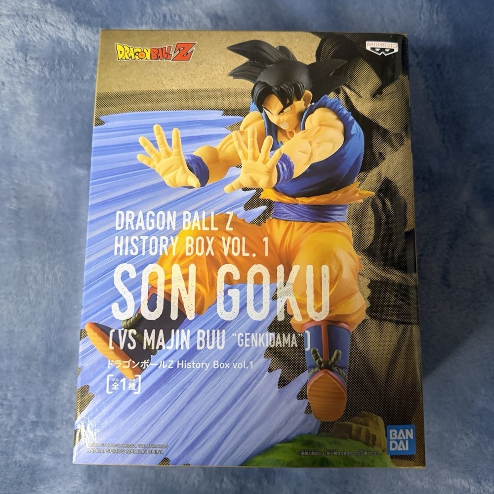 Banpresto Prize Dragon Ball Z Super History Box Vol 1 Figure Son Goku Genki Dama